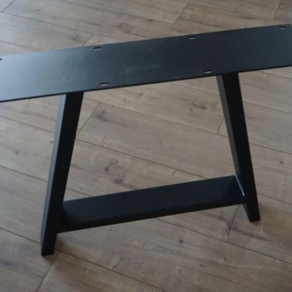  Set Tafelpoten zwart Staal model A