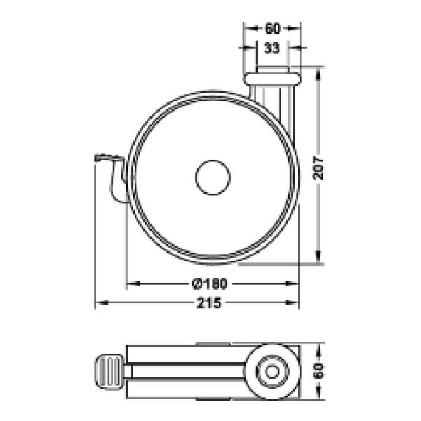 Design meubelwiel 