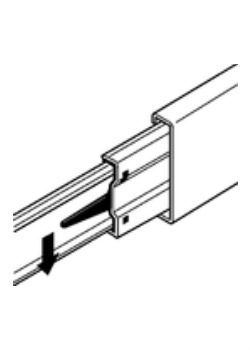 Kogelgeleider dubbel uittrekbaar 65 cm